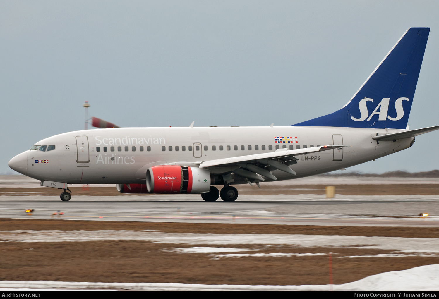 Aircraft Photo of LN-RPG | Boeing 737-683 | Scandinavian Airlines - SAS | AirHistory.net #139599