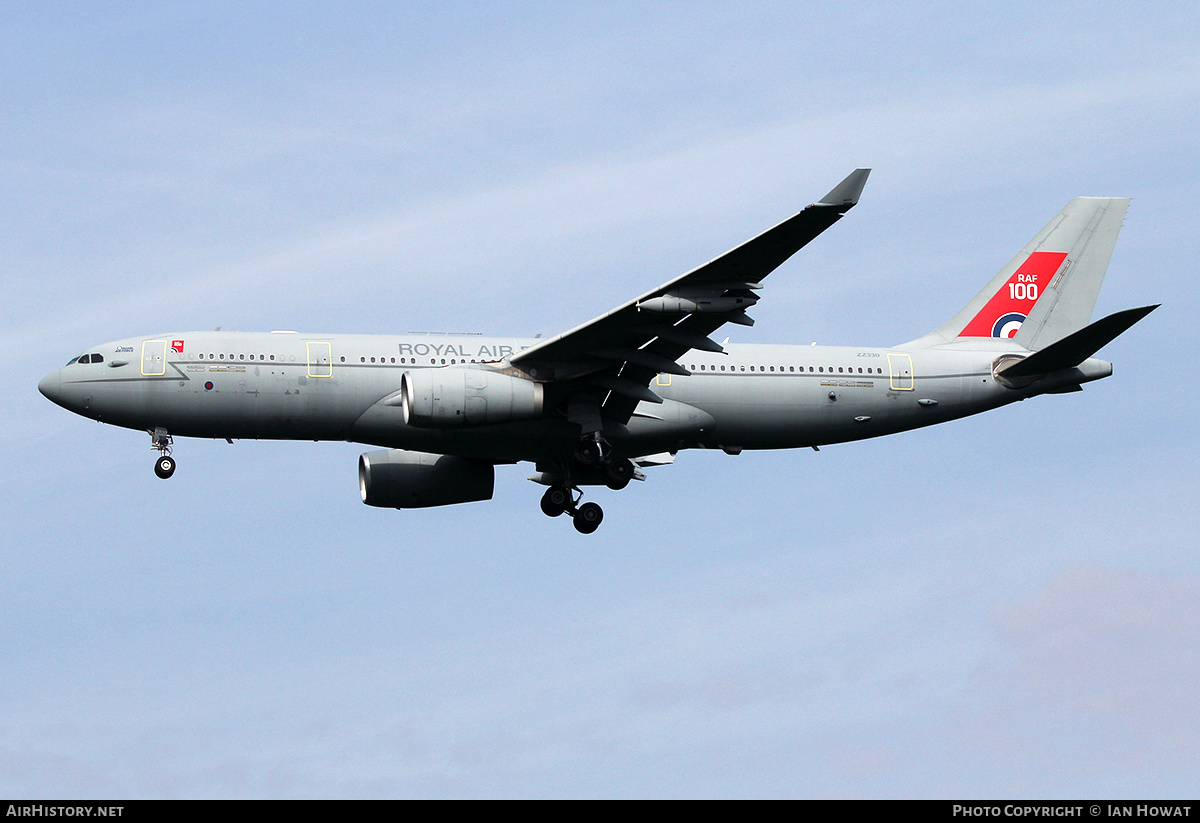 Aircraft Photo of ZZ330 | Airbus A330 Voyager KC2 (A330-243MRTT) | UK - Air Force | AirHistory.net #139601