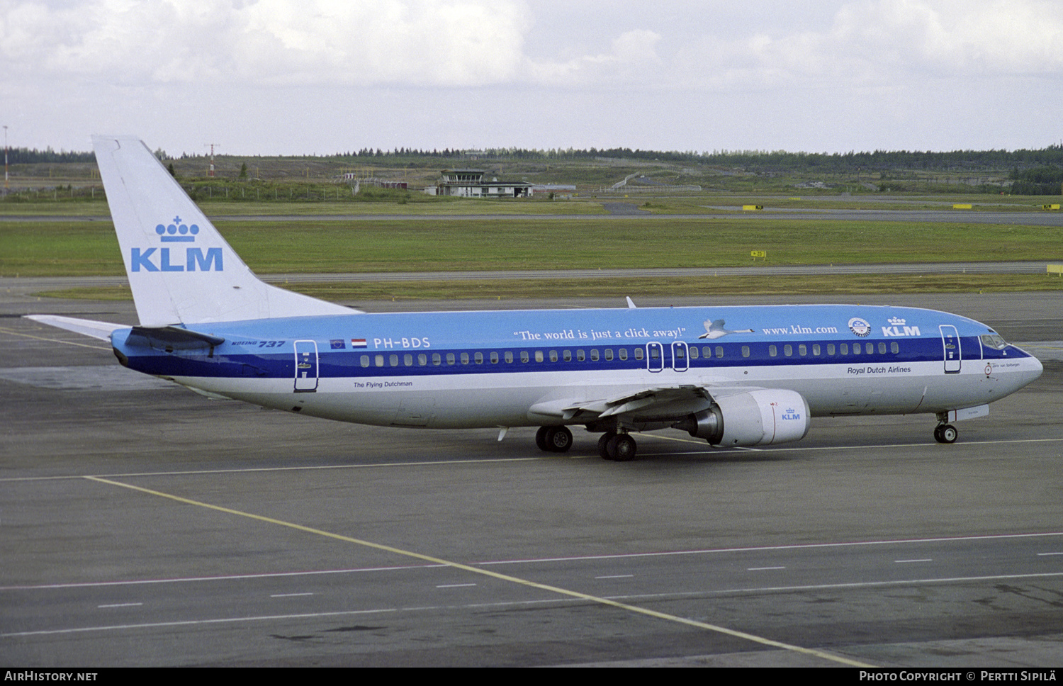 Aircraft Photo of PH-BDS | Boeing 737-406 | KLM - Royal Dutch Airlines | AirHistory.net #139603
