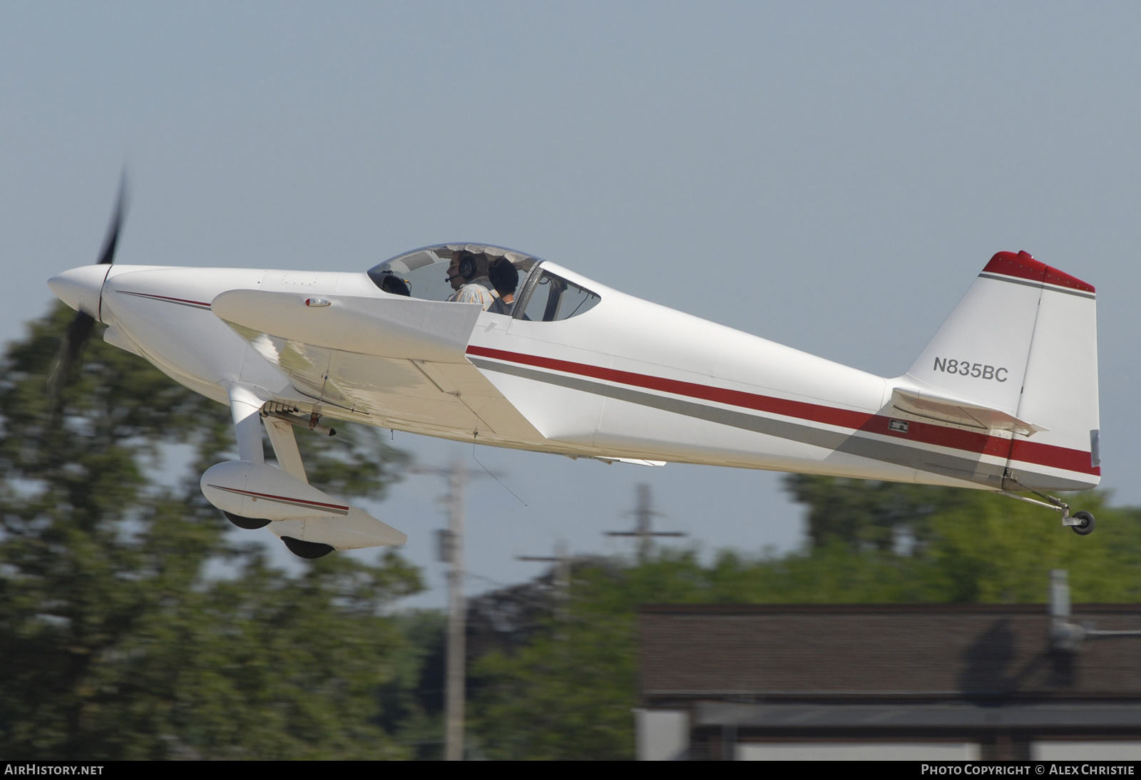 Aircraft Photo of N835BC | Van's RV-6 | AirHistory.net #139607