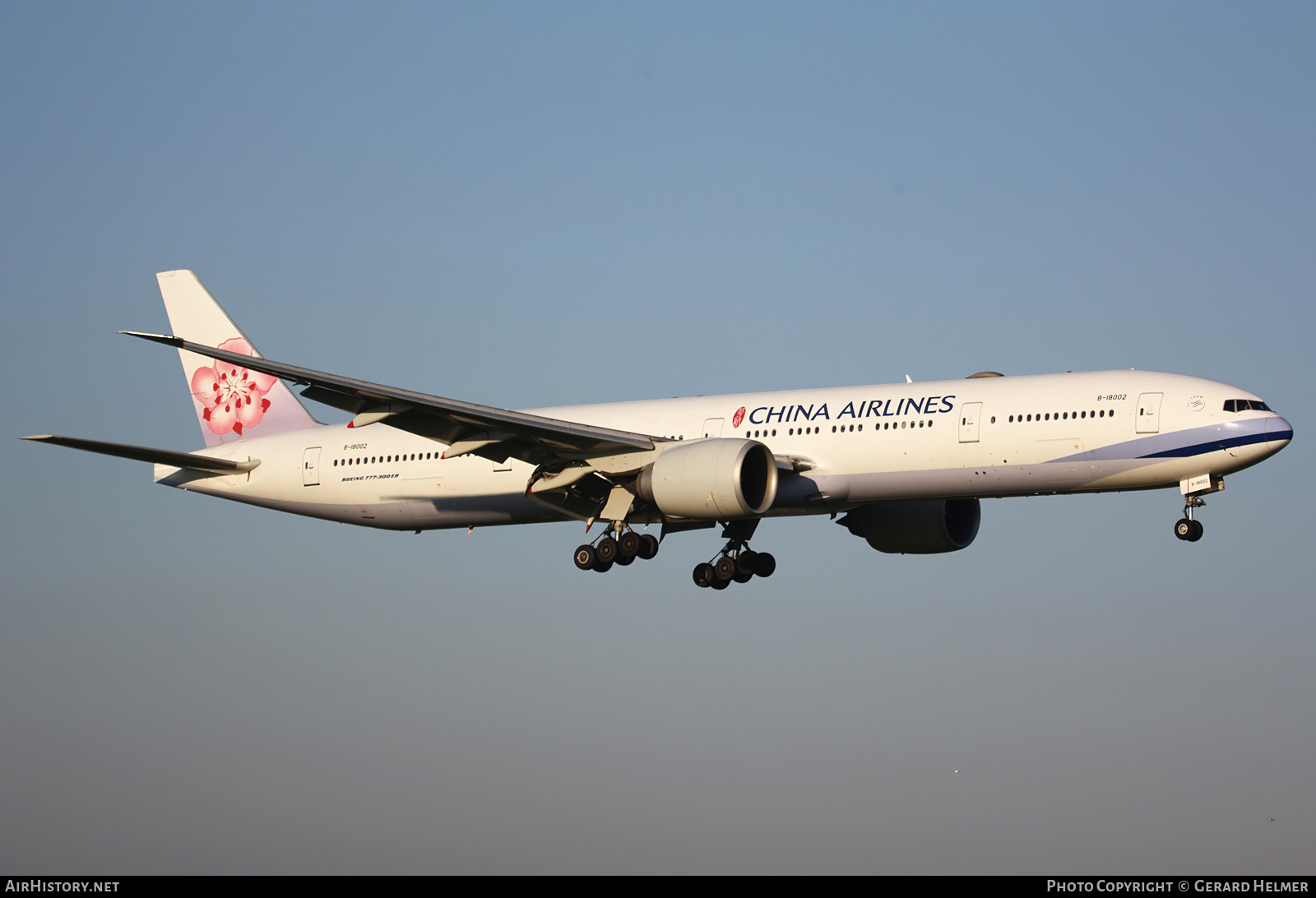 Aircraft Photo of B-18002 | Boeing 777-309/ER | China Airlines | AirHistory.net #139608