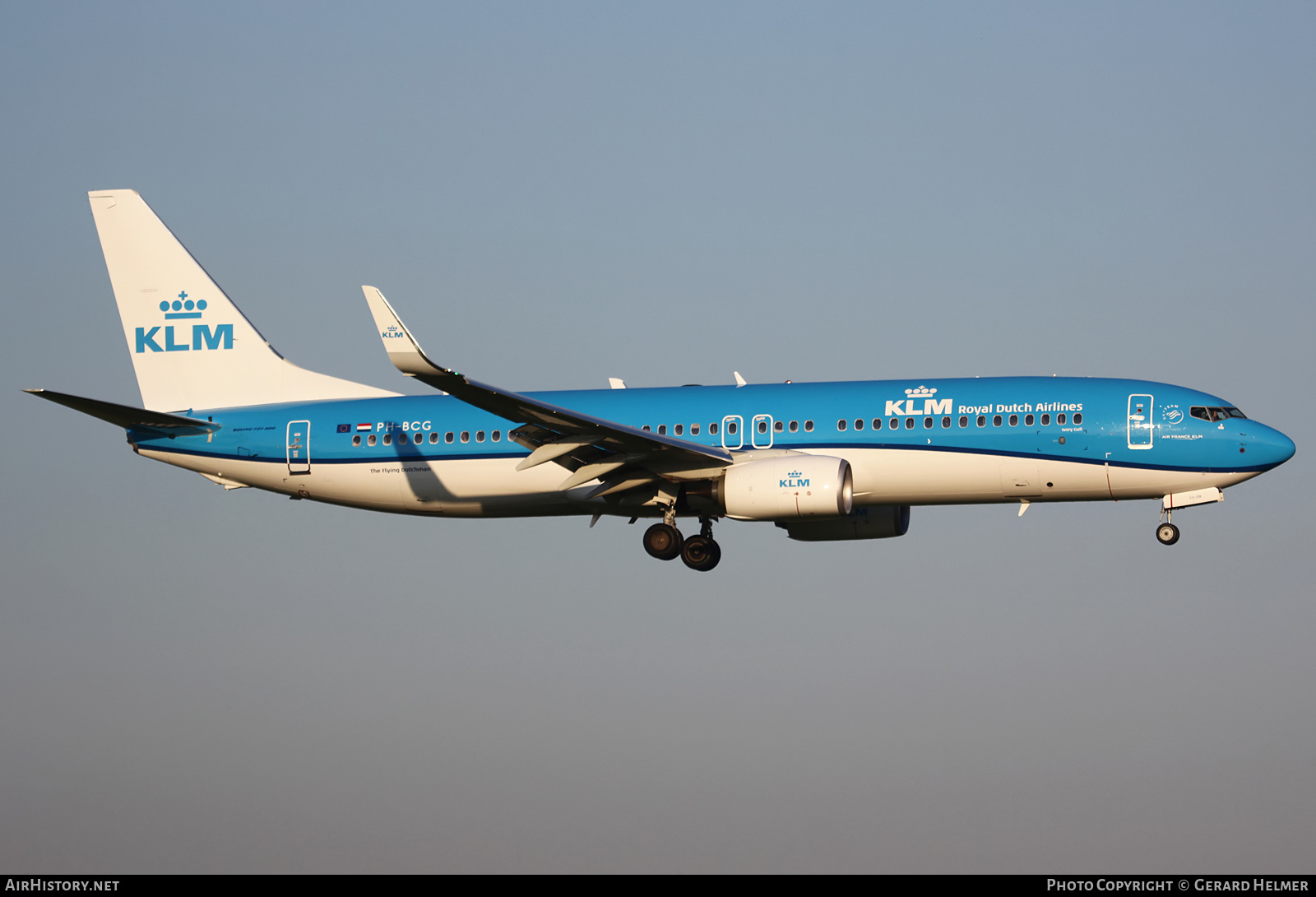 Aircraft Photo of PH-BCG | Boeing 737-800 | KLM - Royal Dutch Airlines | AirHistory.net #139615