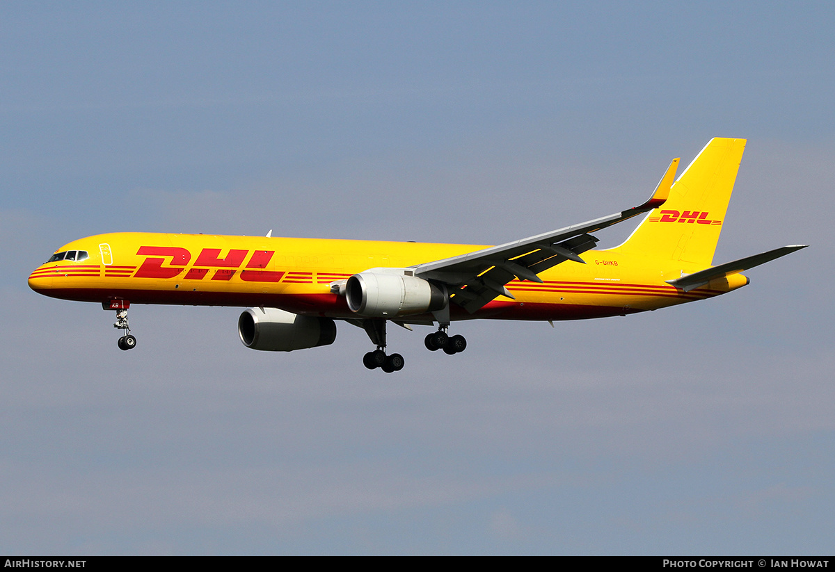 Aircraft Photo of G-DHKB | Boeing 757-256(PCF) | DHL International | AirHistory.net #139630