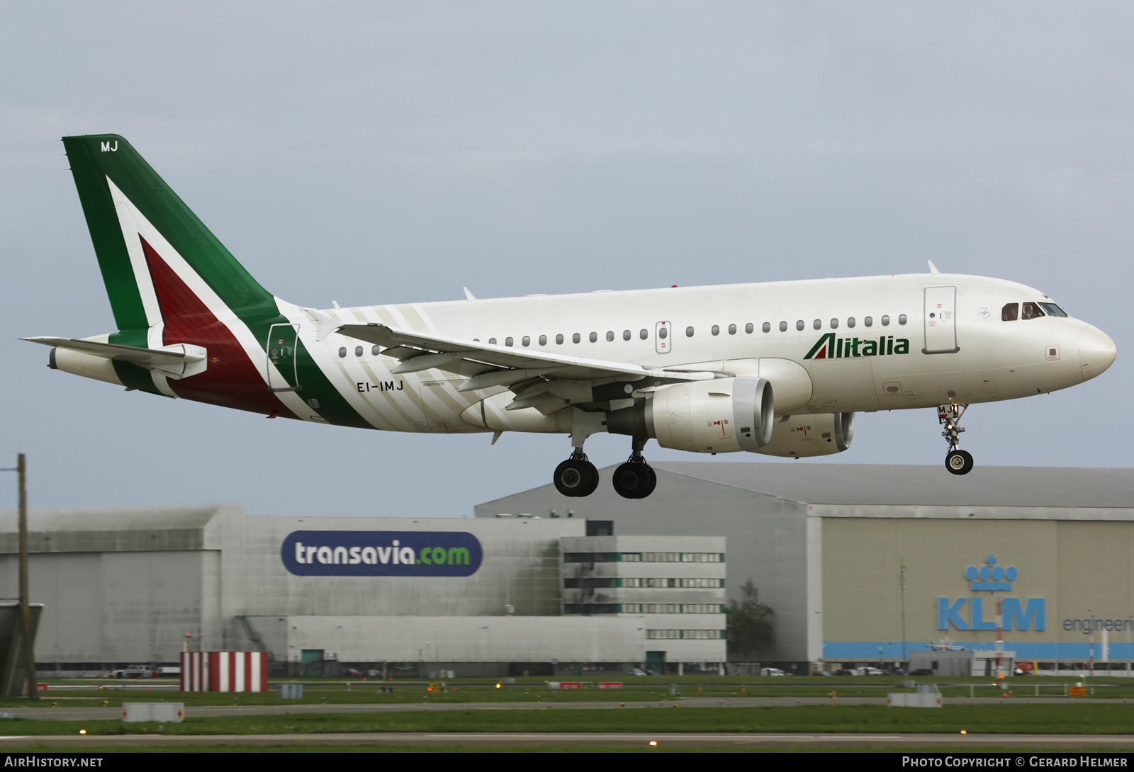 Aircraft Photo of EI-IMJ | Airbus A319-112 | Alitalia | AirHistory.net #139640