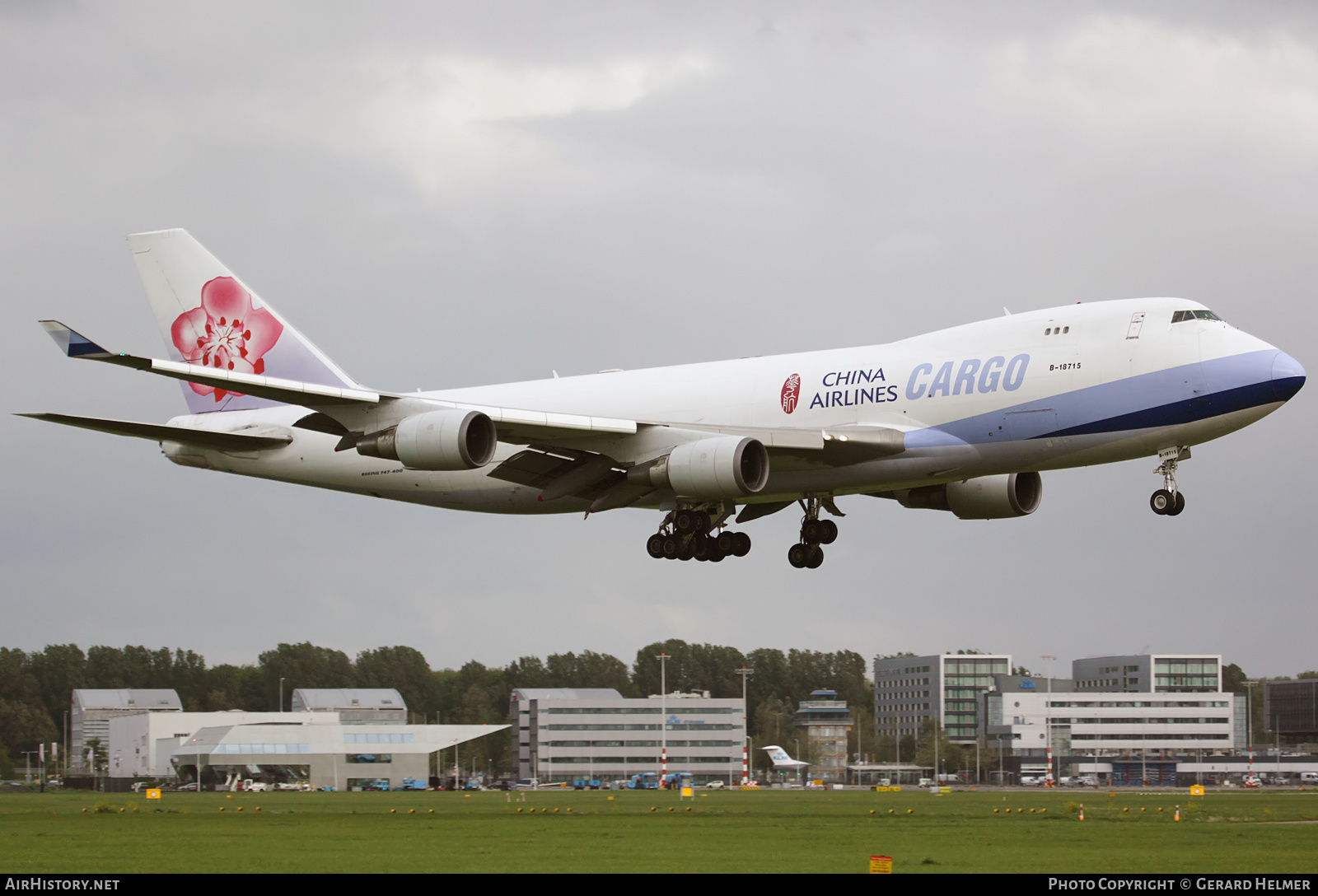 Aircraft Photo of B-18715 | Boeing 747-409F/SCD | China Airlines Cargo | AirHistory.net #139657