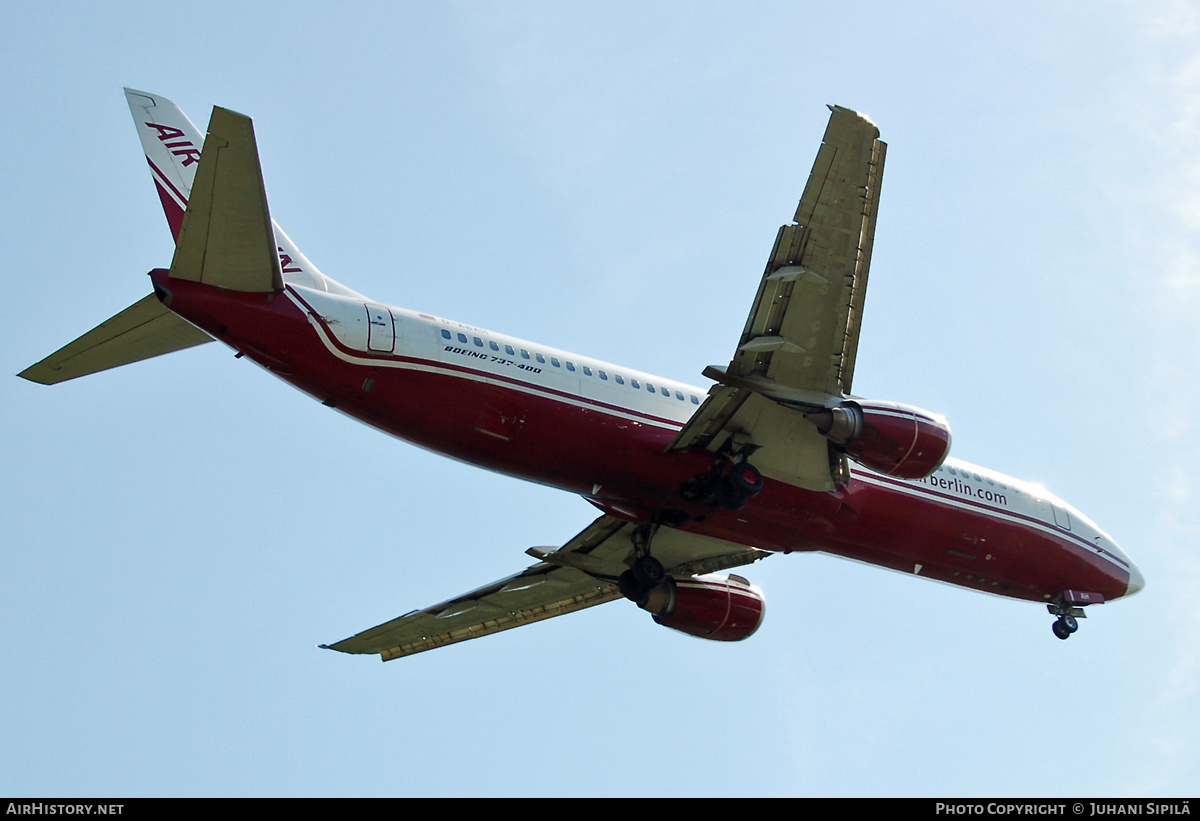 Aircraft Photo of D-ABAH | Boeing 737-46J | Air Berlin | AirHistory.net #139670