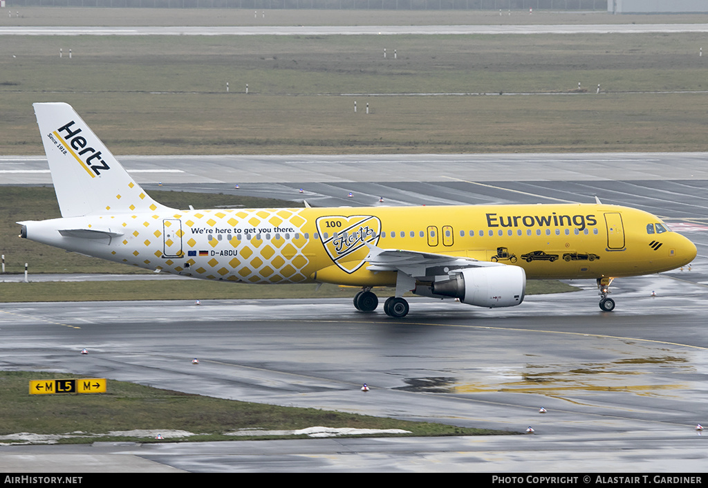Aircraft Photo of D-ABDU | Airbus A320-214 | Eurowings | AirHistory.net #139675