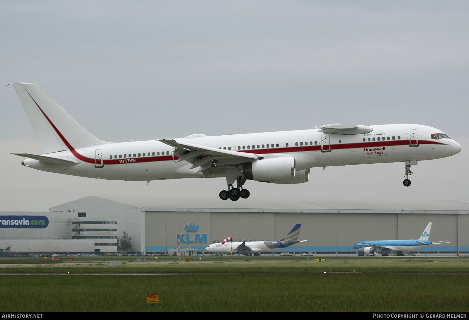 Aircraft Photo of N757HW | Boeing 757-225 | Honeywell Flight Test | AirHistory.net #139683