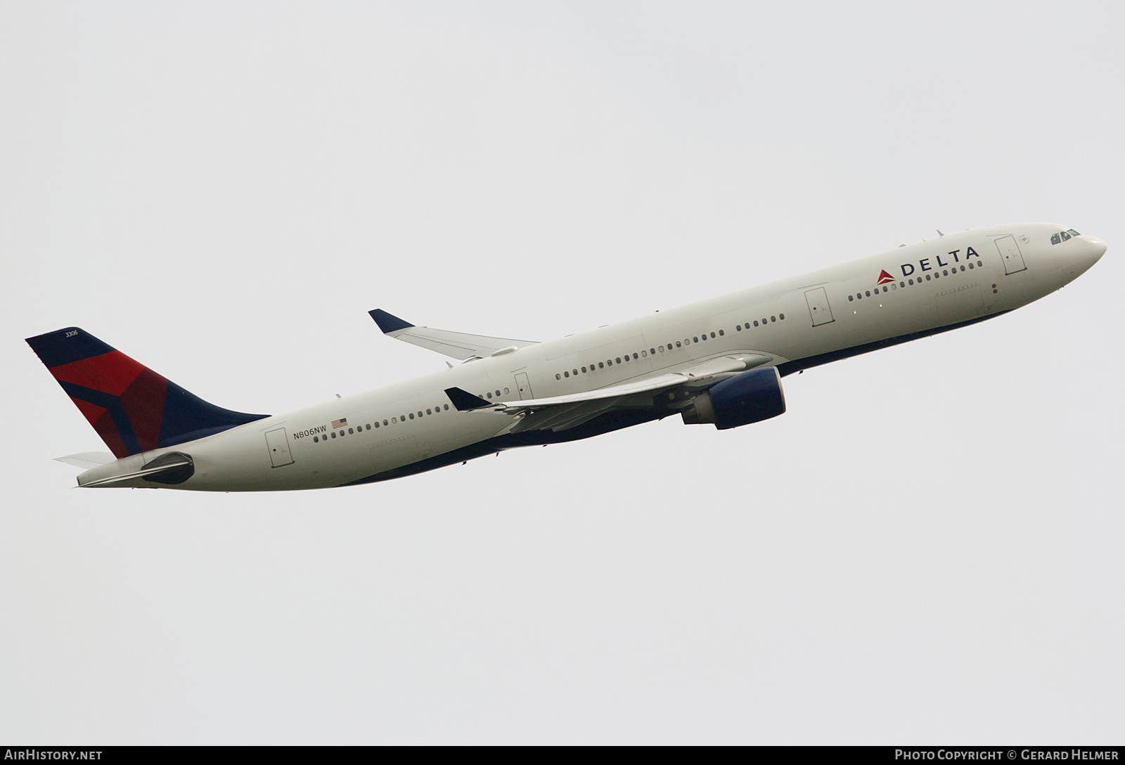 Aircraft Photo of N806NW | Airbus A330-323 | Delta Air Lines | AirHistory.net #139686