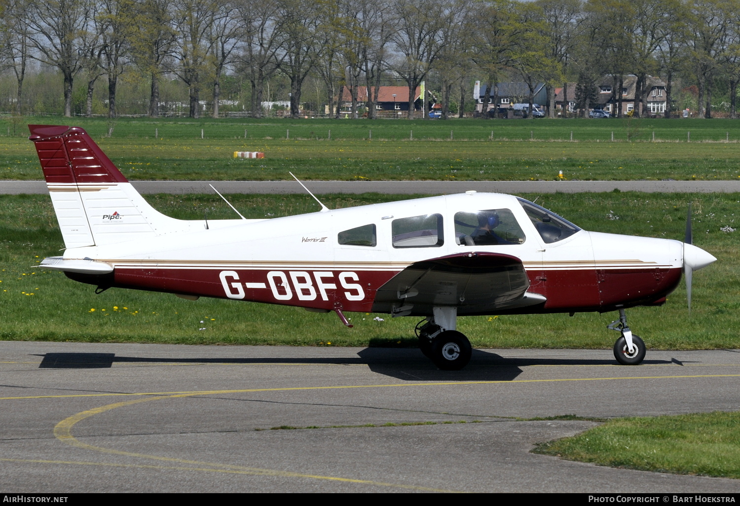 Aircraft Photo of G-OBFS | Piper PA-28-161 Warrior III | AirHistory.net #139689