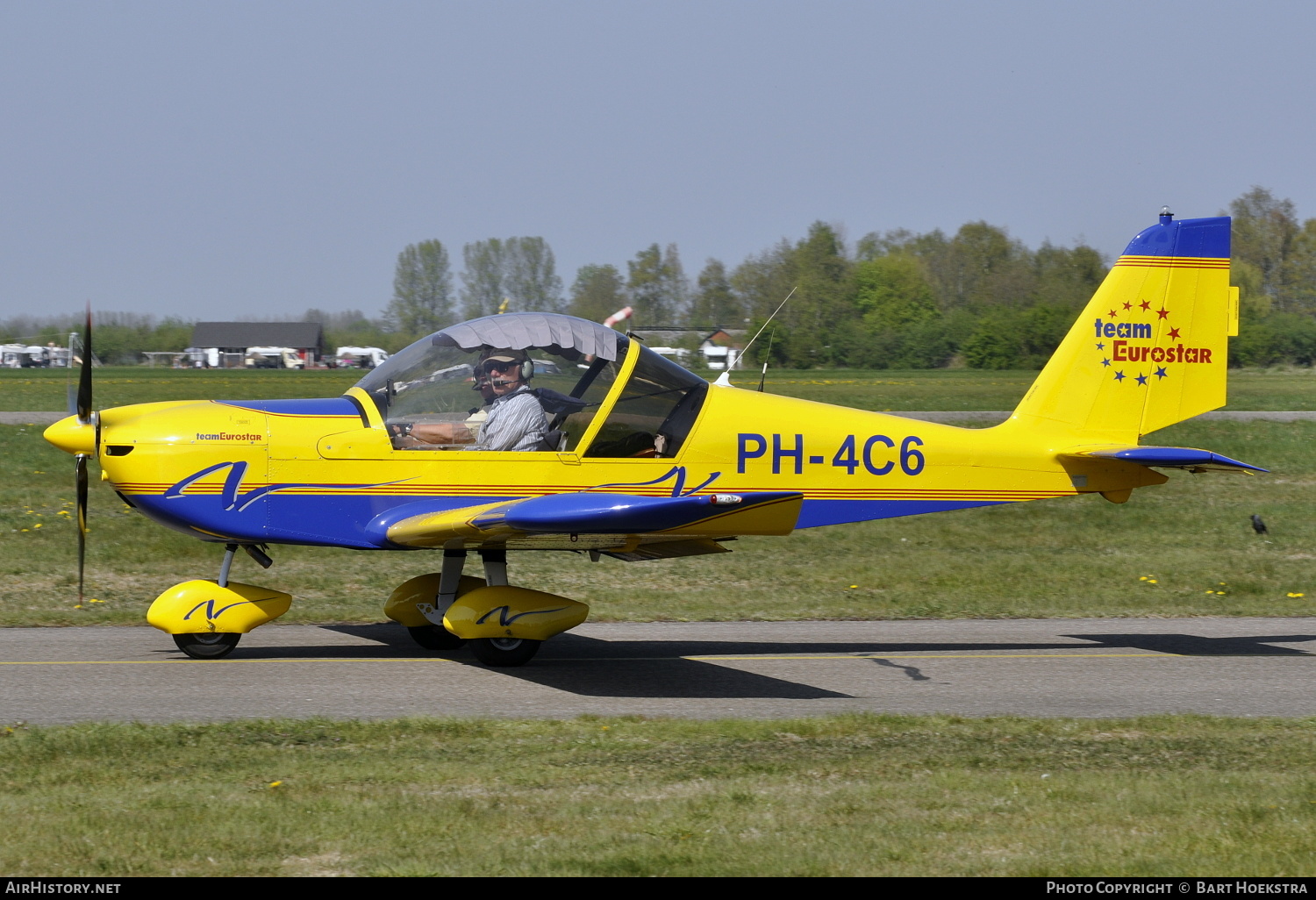 Aircraft Photo of PH-4C6 | Evektor-Aerotechnik EV-97 Eurostar | Team Eurostar | AirHistory.net #139696