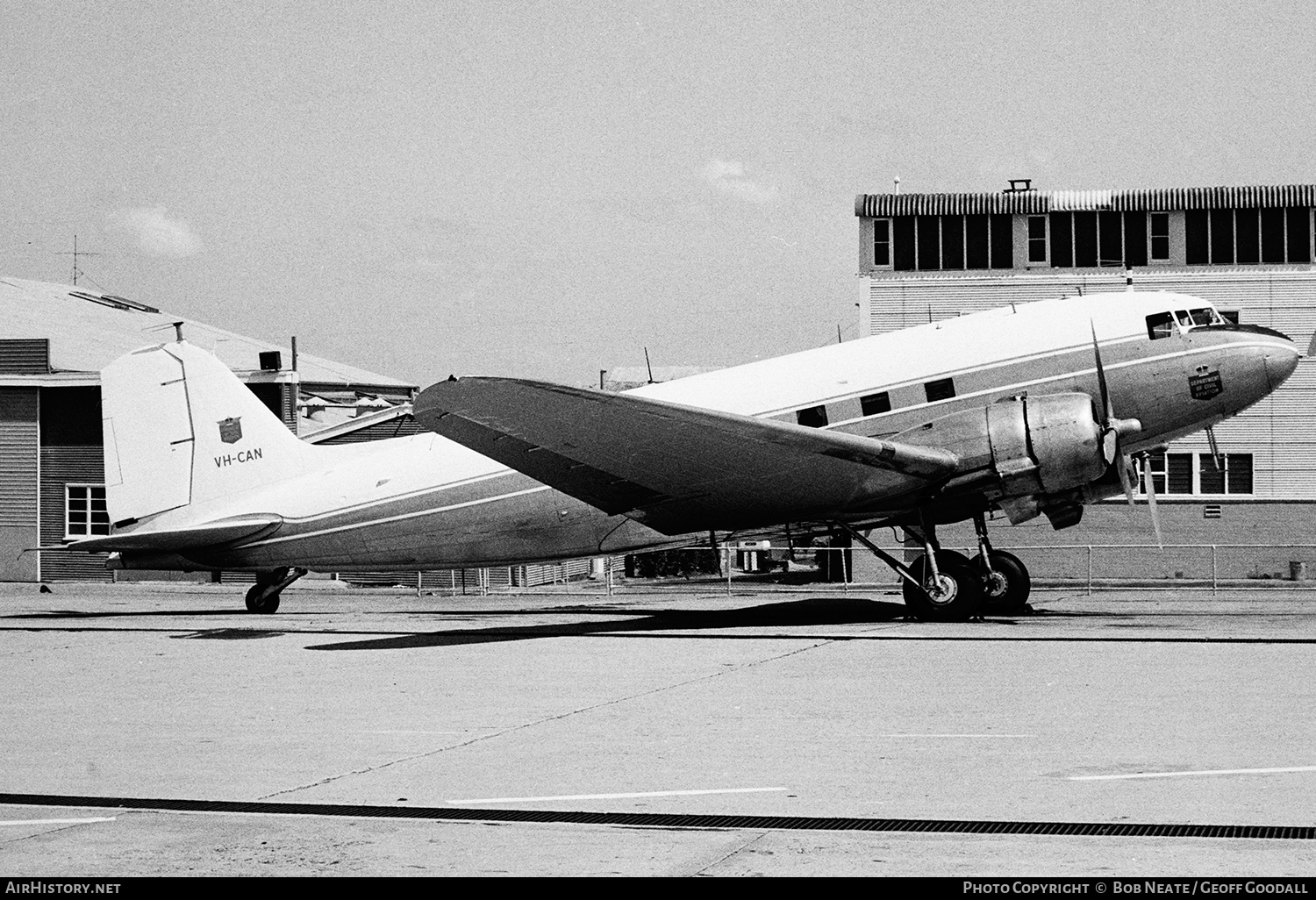 Aircraft Photo of VH-CAN | Douglas C-47A Skytrain | Department of Civil Aviation | AirHistory.net #139720