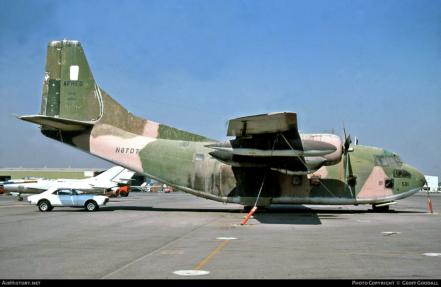 Aircraft Photo of N87DT / 40581 | Fairchild C-123K Provider | AirHistory.net #139721