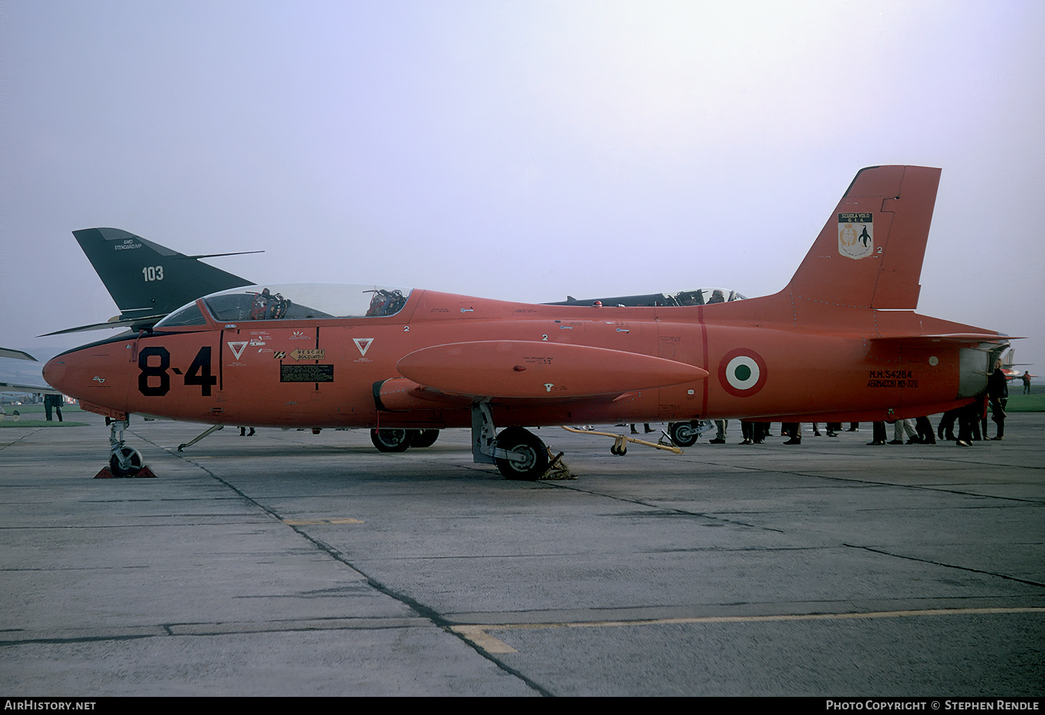 Aircraft Photo of MM54284 | Aermacchi MB-326 | Italy - Air Force | AirHistory.net #139737
