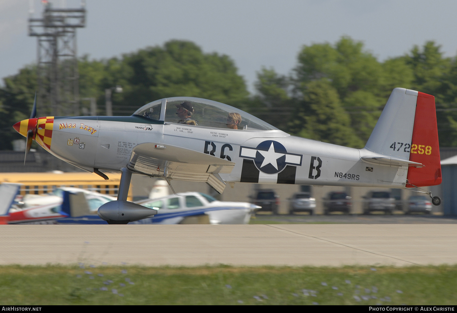 Aircraft Photo of N849RS / 472258 | Van's RV-8 | Team AeroDynamix | AirHistory.net #139742