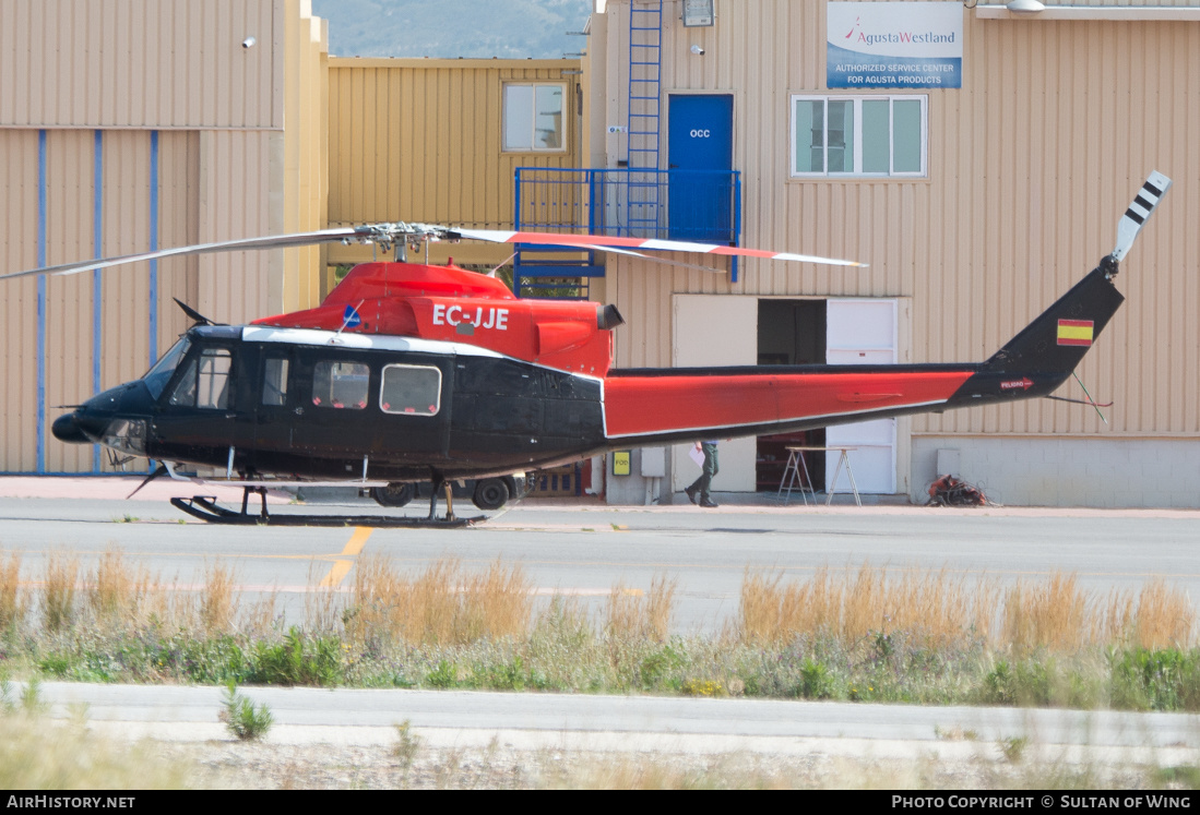 Aircraft Photo of EC-JJE | Bell 412 | Babcock International | AirHistory.net #139750