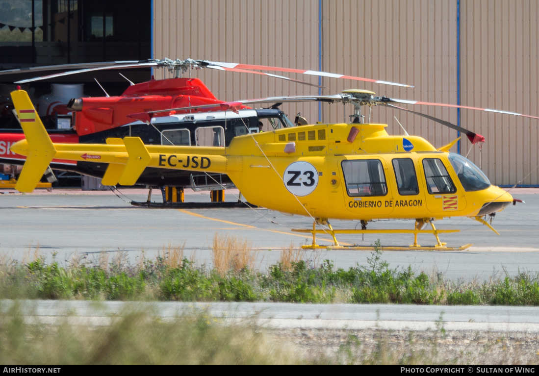 Aircraft Photo of EC-JSD | Bell 407 | Gobierno de Aragón | AirHistory.net #139752