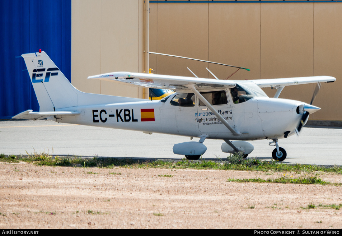 Aircraft Photo of EC-KBL | Cessna 172 Skyhawk | European Flyers | AirHistory.net #139770