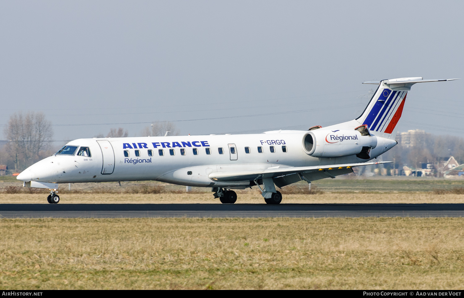 Aircraft Photo of F-GRGQ | Embraer ERJ-135ER (EMB-135ER) | Air France | AirHistory.net #139788