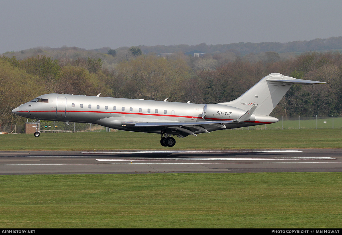 Aircraft Photo of 9H-VJE | Bombardier Global 6000 (BD-700-1A10) | VistaJet | AirHistory.net #139799