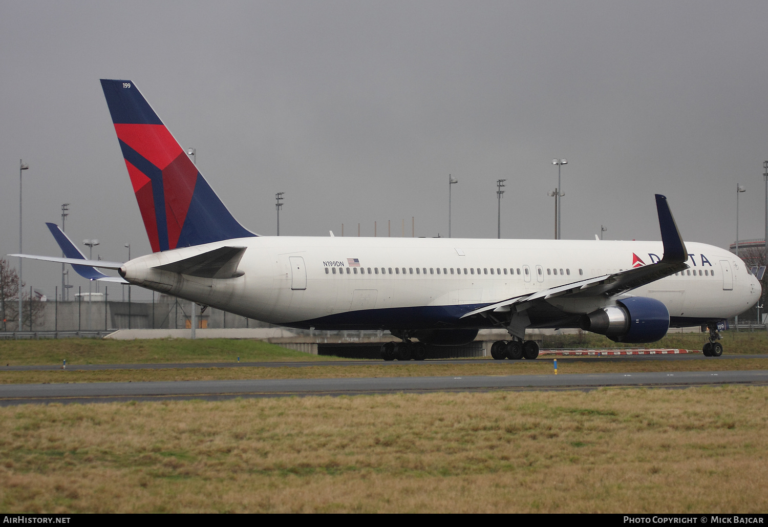 Aircraft Photo of N199DN | Boeing 767-332/ER | Delta Air Lines | AirHistory.net #139812