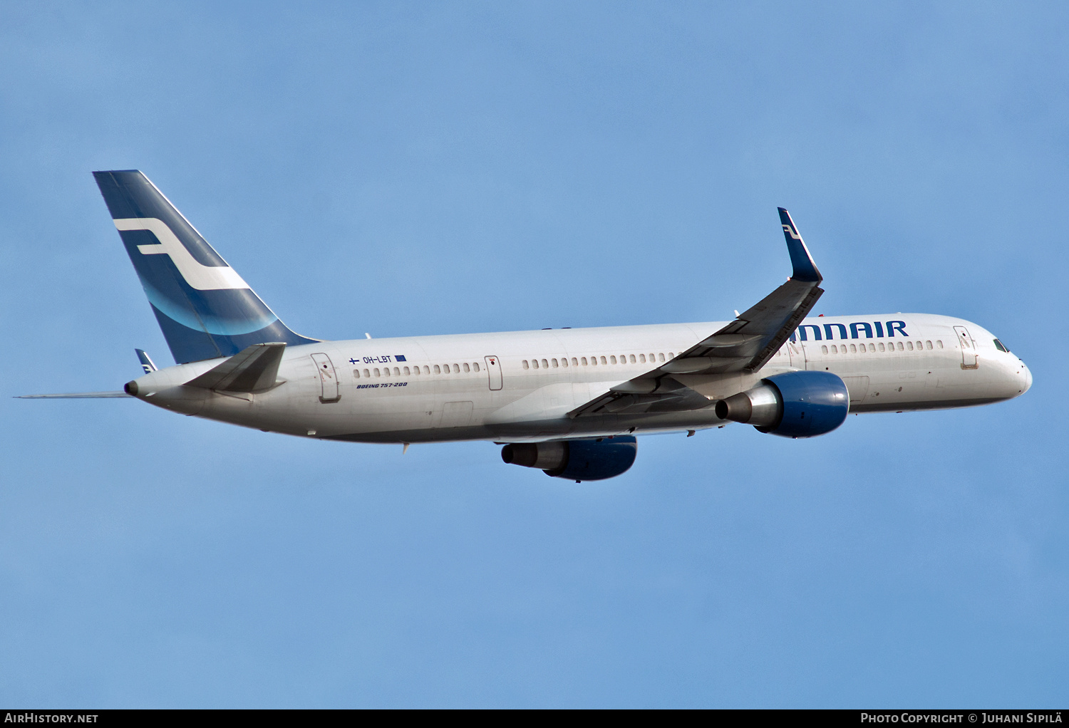 Aircraft Photo of OH-LBT | Boeing 757-2Q8 | Finnair | AirHistory.net #139822