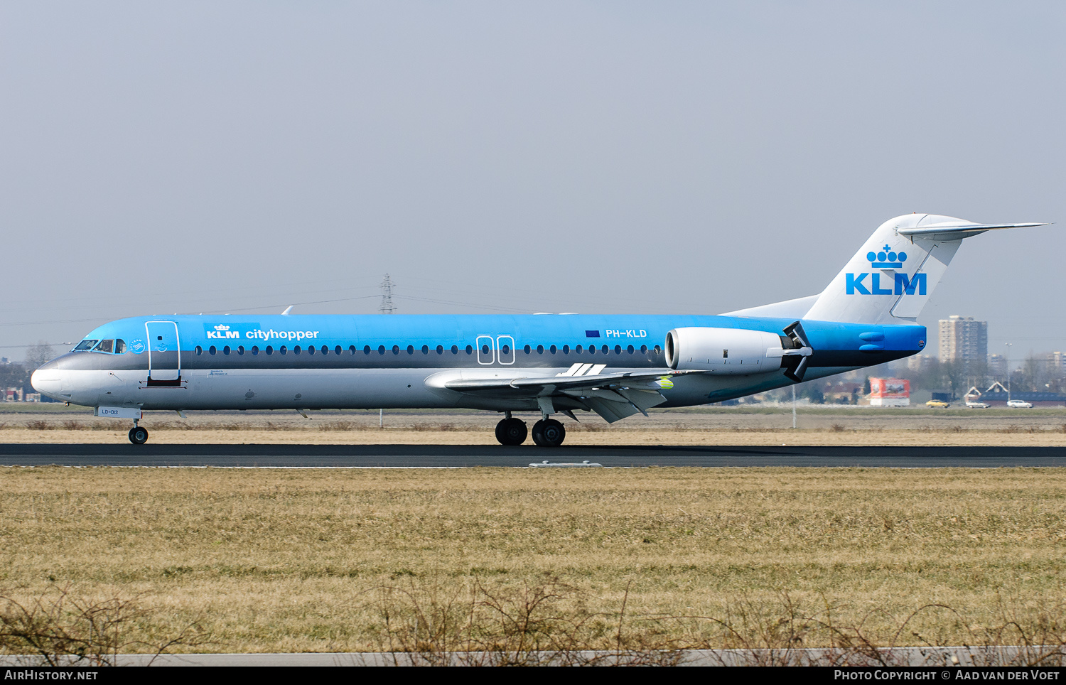 Aircraft Photo of PH-KLD | Fokker 100 (F28-0100) | KLM Cityhopper | AirHistory.net #139847