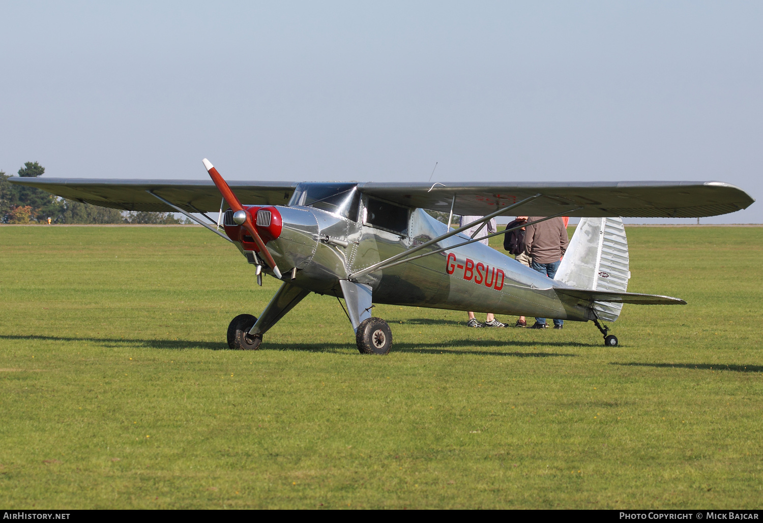 Aircraft Photo of G-BSUD | Luscombe 8A Silvaire | AirHistory.net #139850