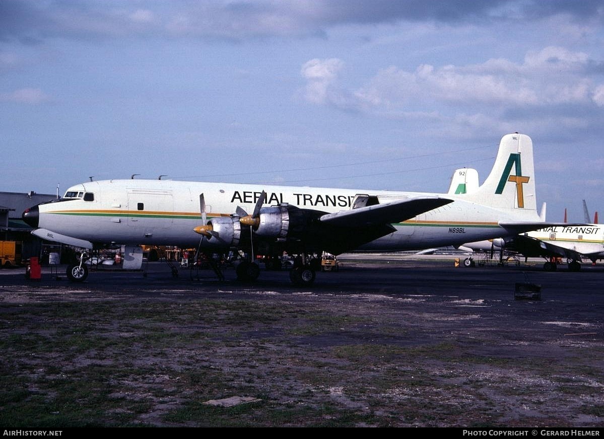 Aircraft Photo of N89BL | Douglas DC-6A | Aerial Transit | AirHistory.net #139854
