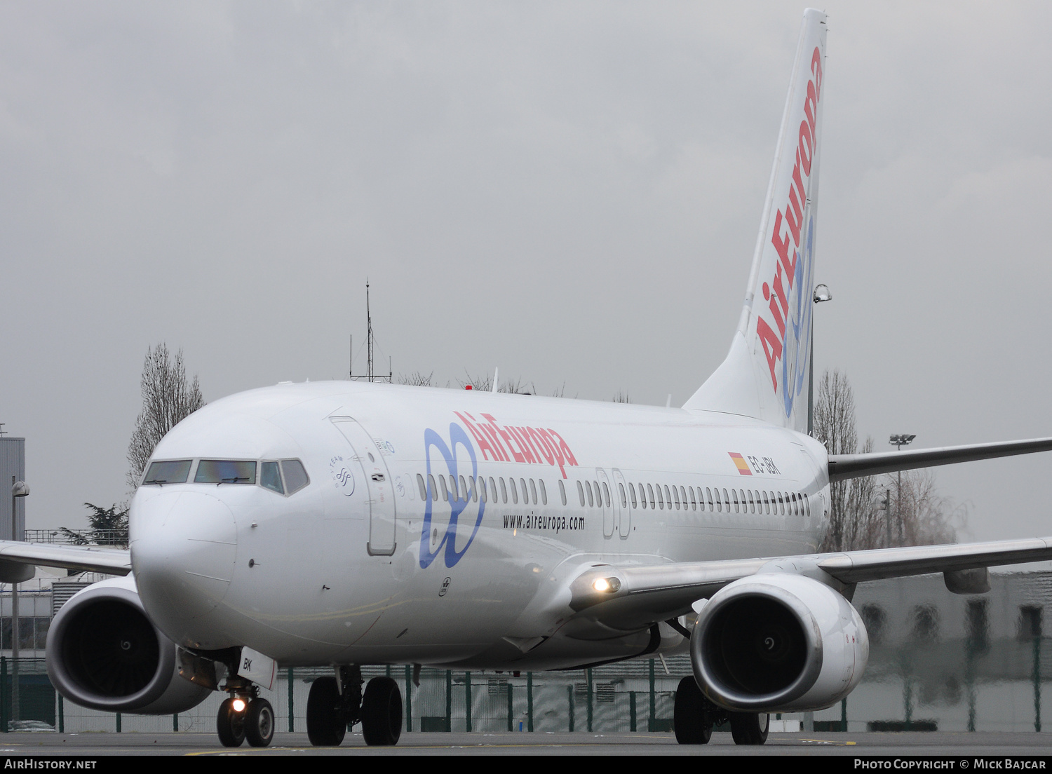 Aircraft Photo of EC-JBK | Boeing 737-85P | Air Europa | AirHistory.net #139858