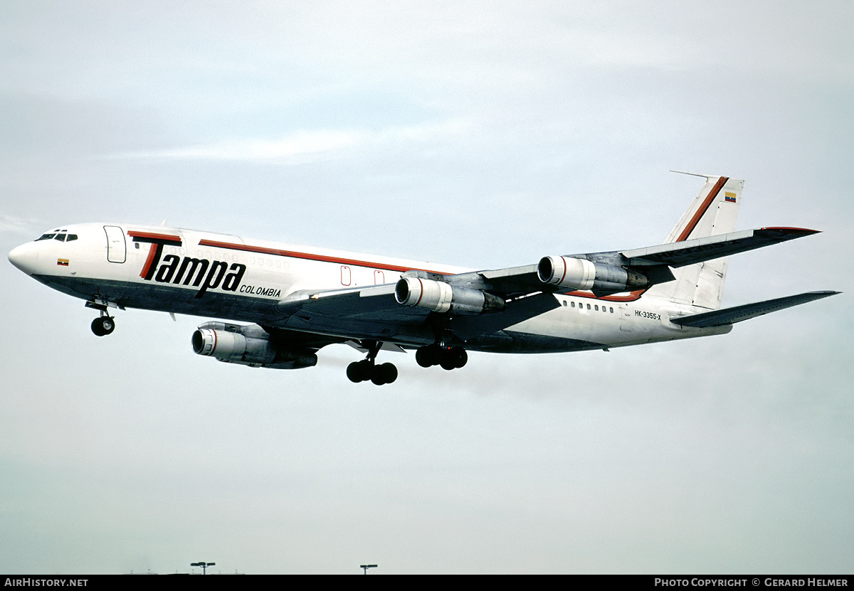 Aircraft Photo of HK-3355X | Boeing 707-324C | TAMPA - Transportes Aéreos Mercantiles Panamericanos | AirHistory.net #139859