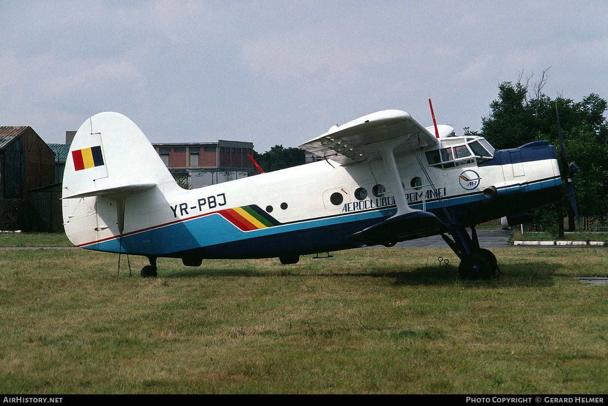 Aircraft Photo of YR-PBJ | Antonov An-2 | Aeroclubul României | AirHistory.net #139861
