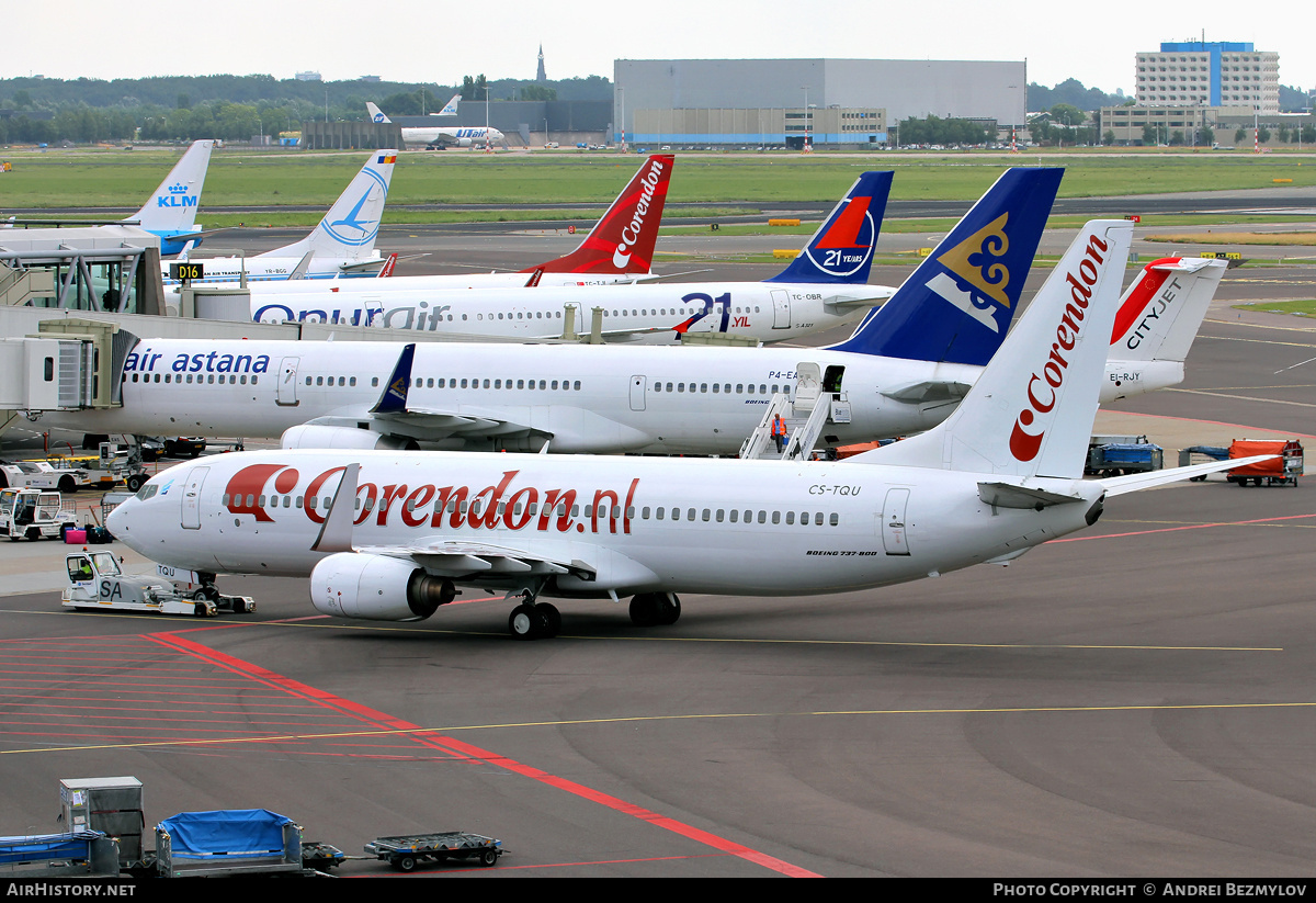 Aircraft Photo of CS-TQU | Boeing 737-8K2 | Corendon Dutch Airlines | AirHistory.net #139866