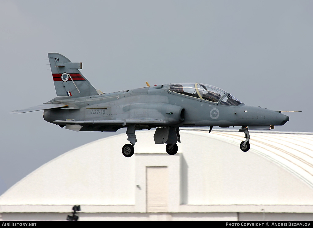 Aircraft Photo of A27-19 | BAE Systems Hawk 127 | Australia - Air Force | AirHistory.net #139869