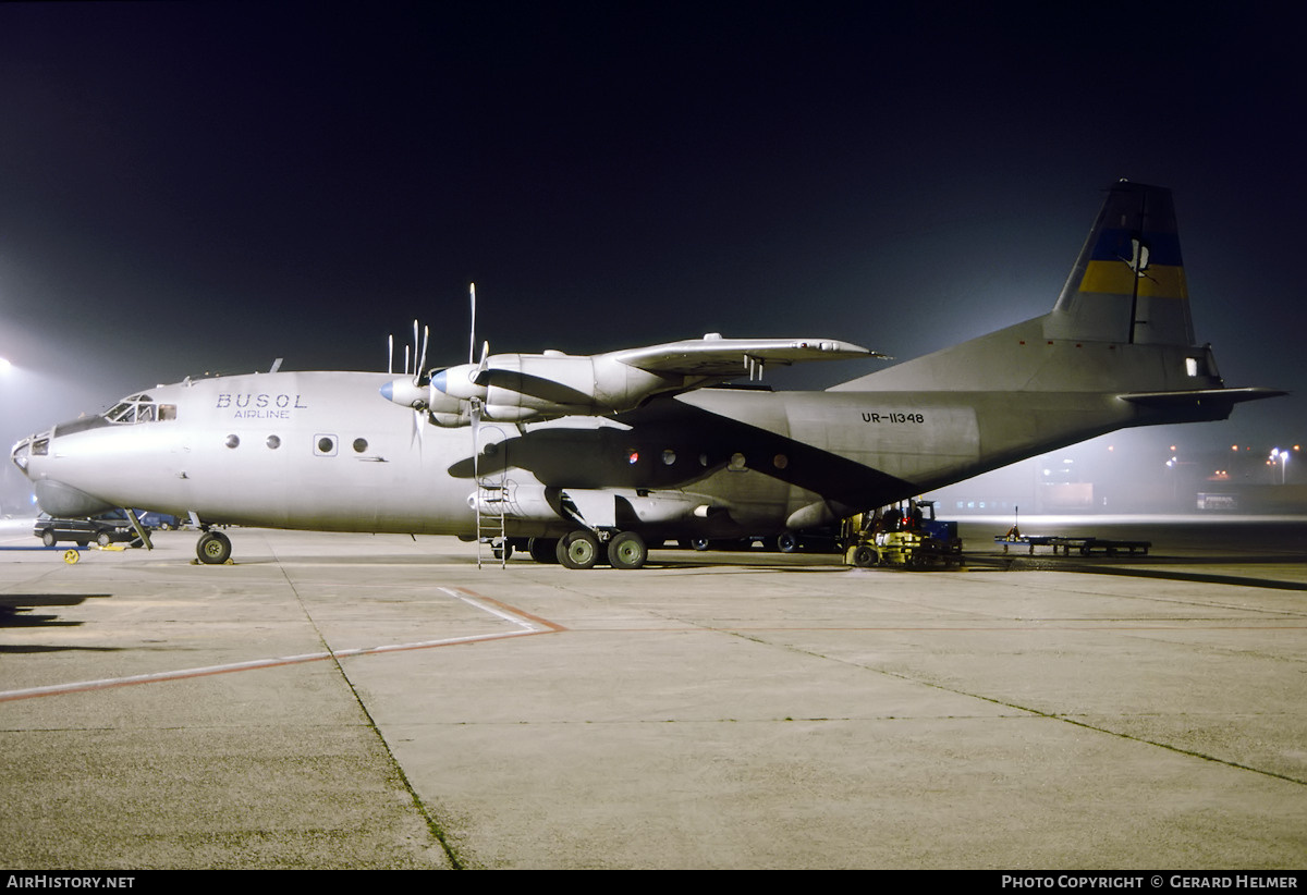 Aircraft Photo of UR-11348 | Antonov An-12BP | Busol Airline | AirHistory.net #139874