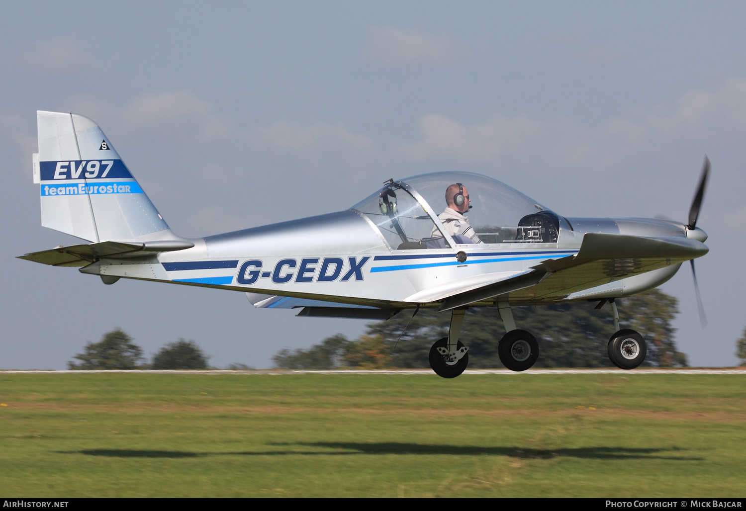 Aircraft Photo of G-CEDX | Cosmik EV-97 TeamEurostar UK | AirHistory.net #139904