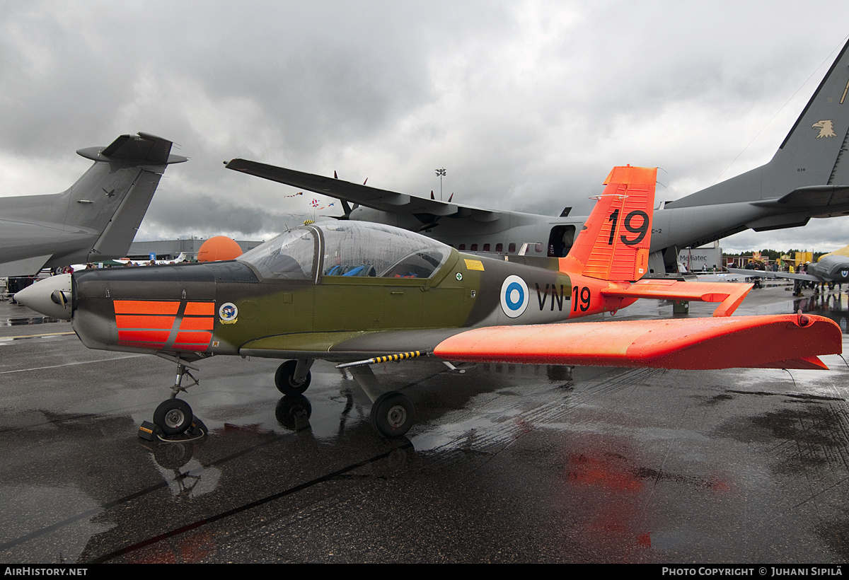 Aircraft Photo of VN-19 | Valmet L-70 Vinka | Finland - Air Force | AirHistory.net #139907