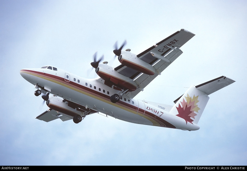 Aircraft Photo of C-GNBX | De Havilland Canada DHC-7-100 Dash 7 | De Havilland Canada | AirHistory.net #139911