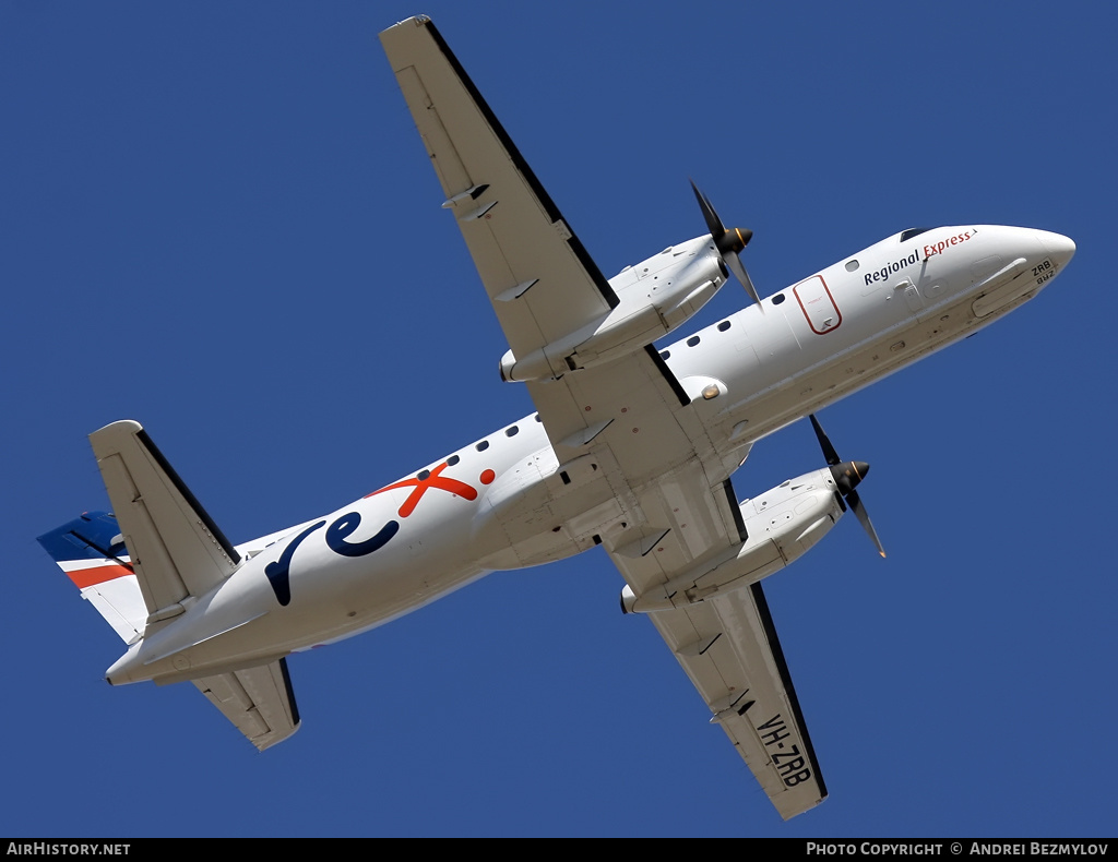 Aircraft Photo of VH-ZRB | Saab 340B | REX - Regional Express | AirHistory.net #139917