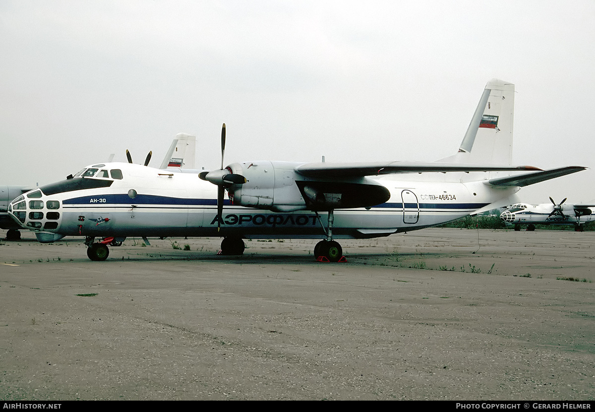 Aircraft Photo of RA-46634 | Antonov An-30 | Aeroflot | AirHistory.net #139925