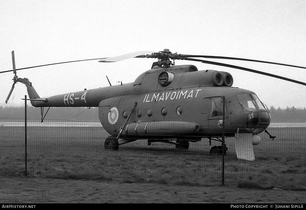 Aircraft Photo of HS-4 | Mil Mi-8T | Finland - Air Force | AirHistory.net #139934
