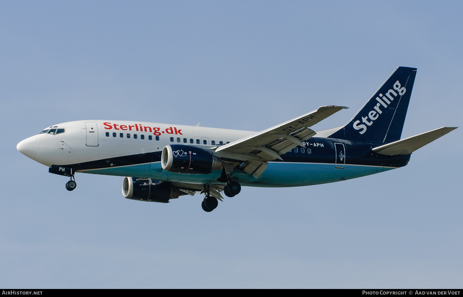 Aircraft Photo of OY-APH | Boeing 737-5L9 | Sterling Airlines | AirHistory.net #139935