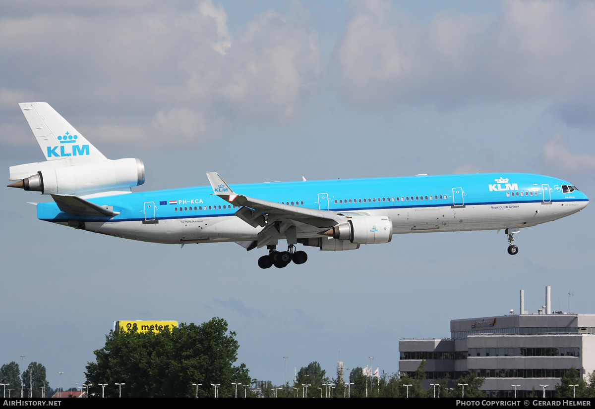 Aircraft Photo of PH-KCA | McDonnell Douglas MD-11 | KLM - Royal Dutch Airlines | AirHistory.net #139939