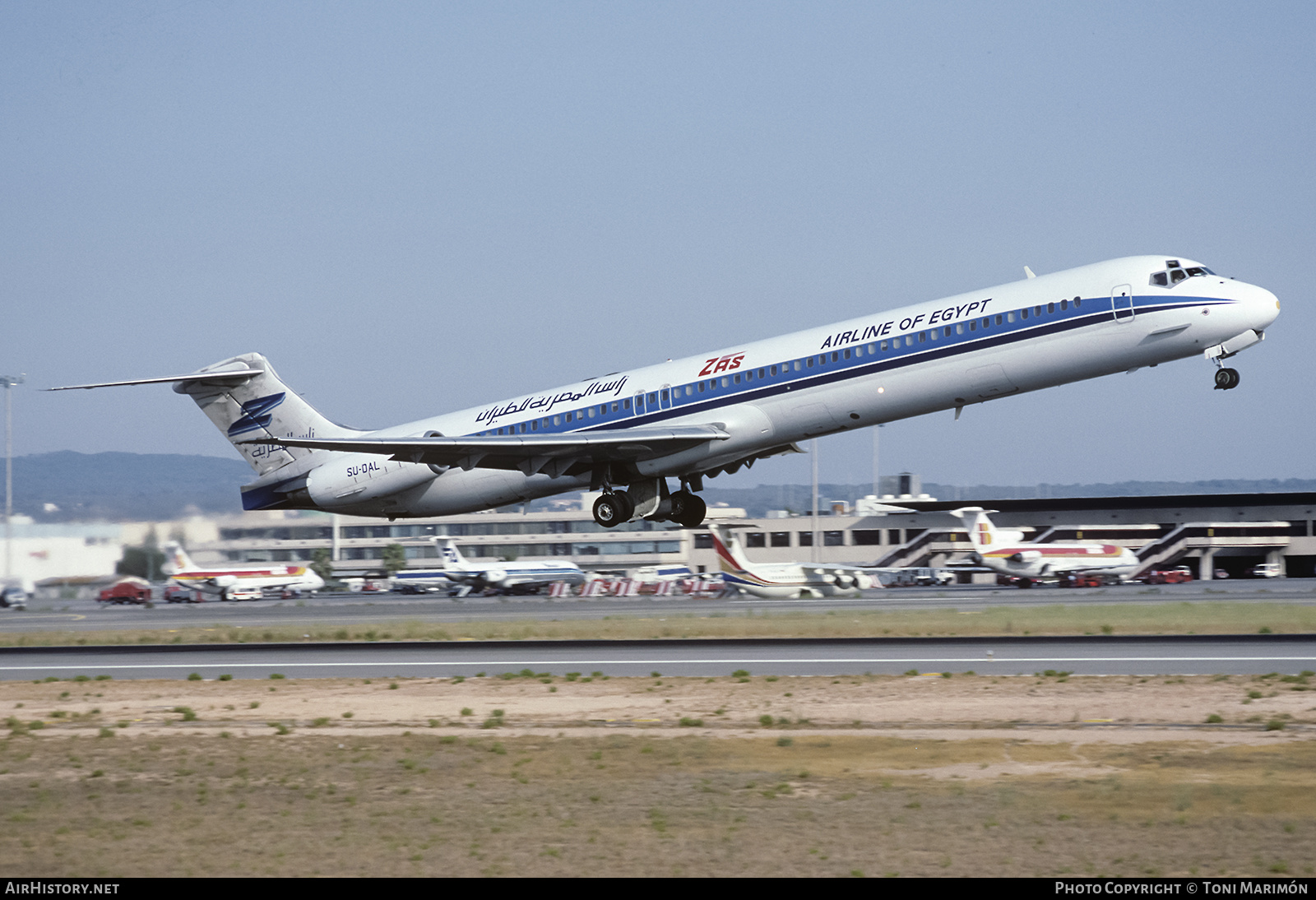 Aircraft Photo of SU-DAL | McDonnell Douglas MD-83 (DC-9-83) | ZAS Airline of Egypt | AirHistory.net #139970