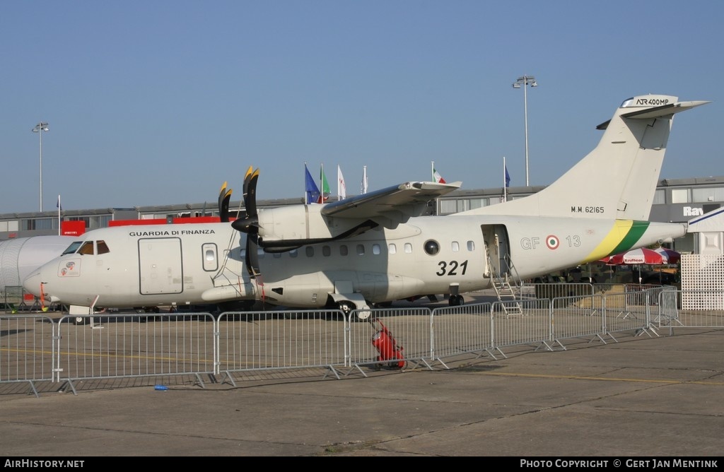Aircraft Photo of MM62165 | ATR ATR-42-400MP Surveyor | Italy - Guardia di Finanza | AirHistory.net #139978
