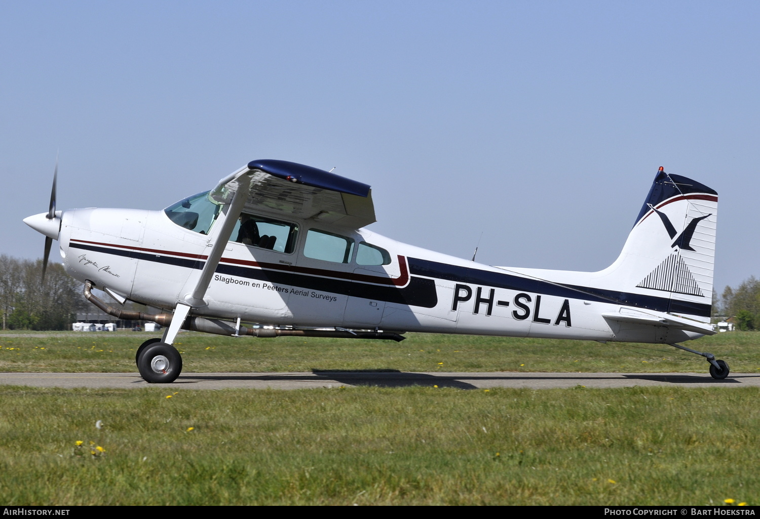 Aircraft Photo of PH-SLA | Cessna 180J Skywagon 180 | Slagboom en Peeters Aerial Surveys | AirHistory.net #140031