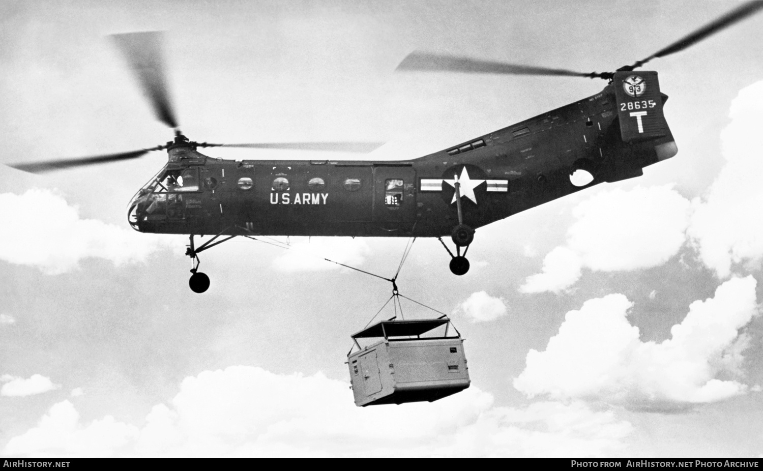 Aircraft Photo of 52-8635 / 28635 | Piasecki H-21C Shawnee | USA - Army | AirHistory.net #140043