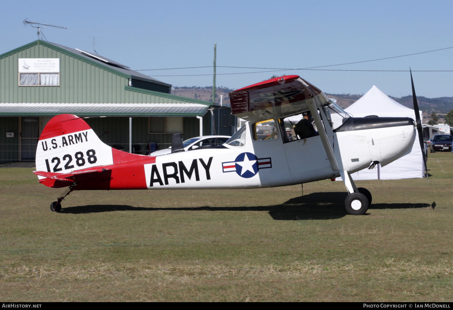 Aircraft Photo of VH-YAP / 12288 | Cessna O-1E Bird Dog (305C/L-19E) | USA - Army | AirHistory.net #140044