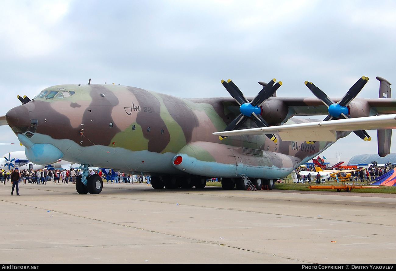 Aircraft Photo of RA-09309 | Antonov An-22A Antei | Russia - Air Force | AirHistory.net #140077