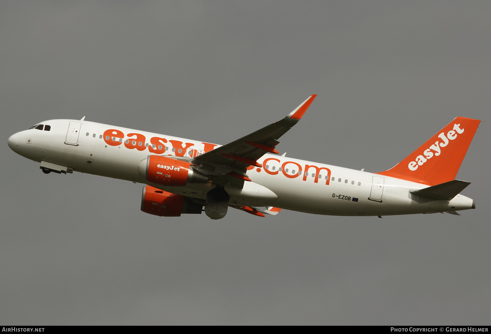 Aircraft Photo of G-EZOB | Airbus A320-214 | EasyJet | AirHistory.net #140086